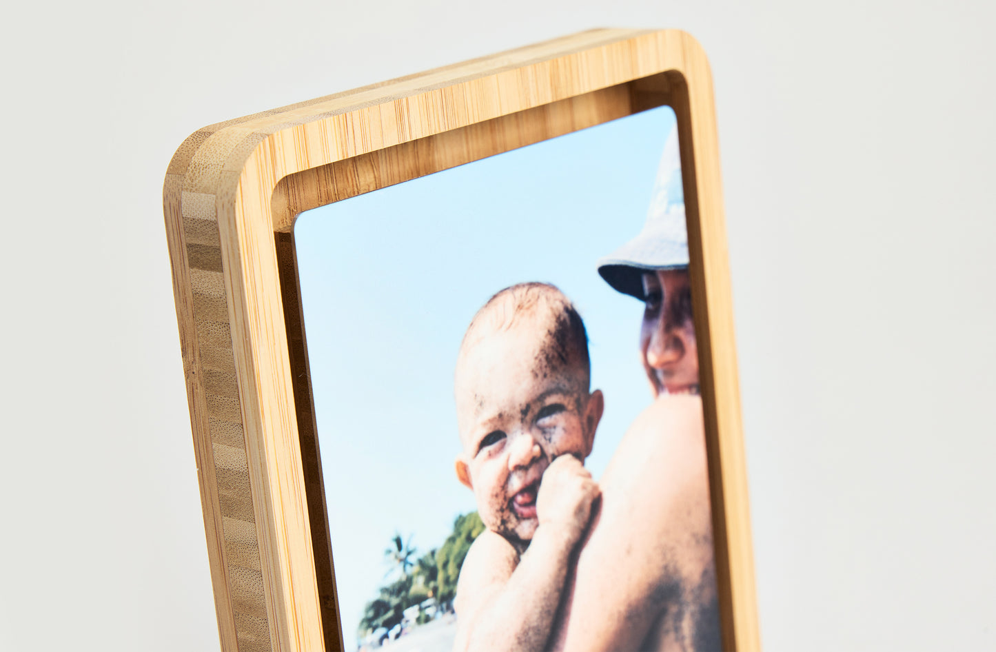 Bamboo Tabletop Framed Print