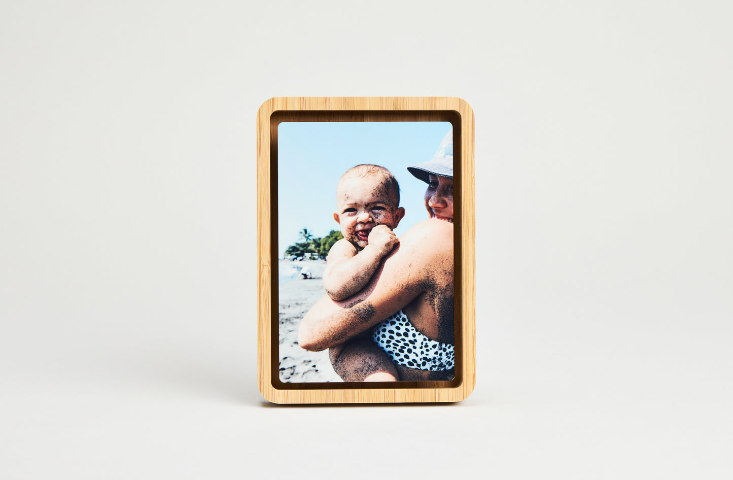 Bamboo Tabletop Framed Print