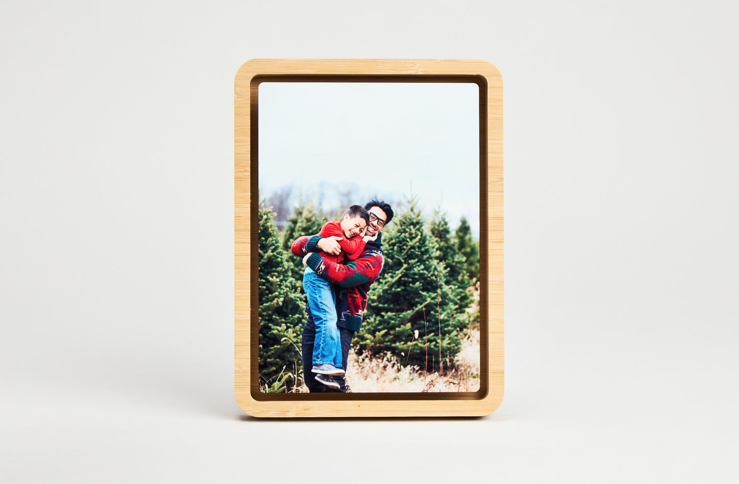 Bamboo Tabletop Framed Print