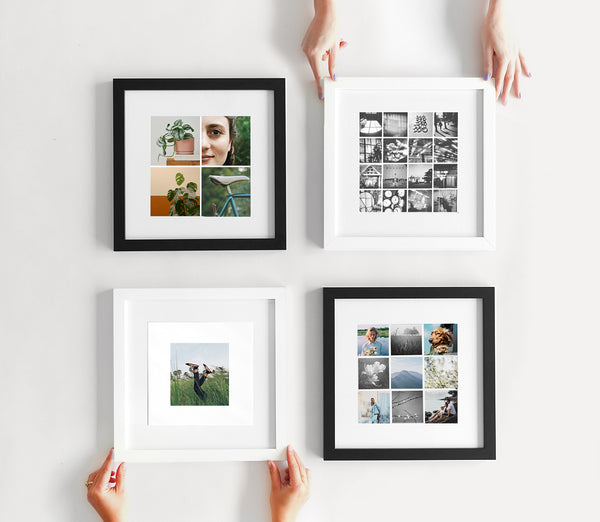 フォトフレーム Social Photo Frame Grid Frame | Professional Photo Framing | Social Print Studio