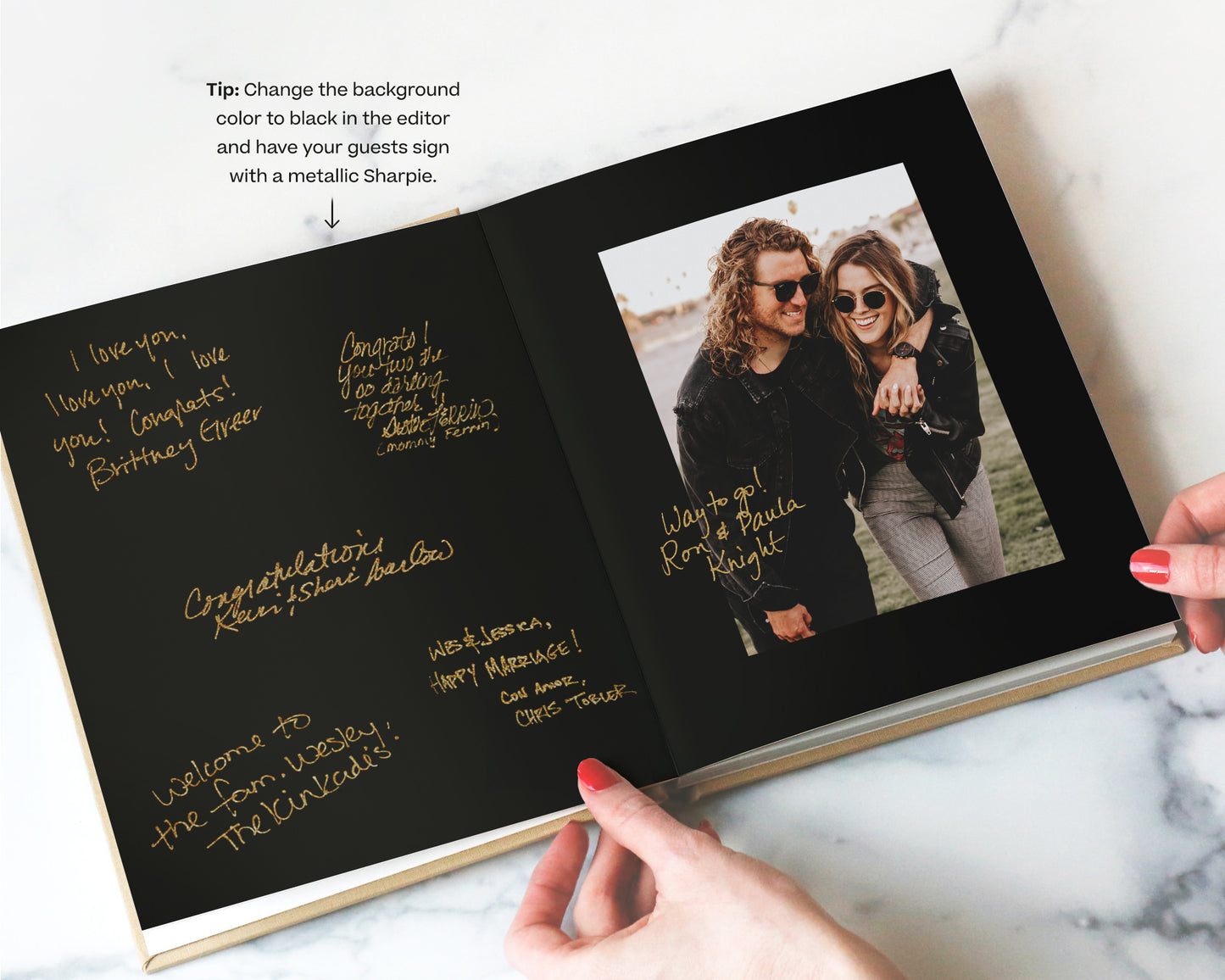 Layflat Album - Guestbook