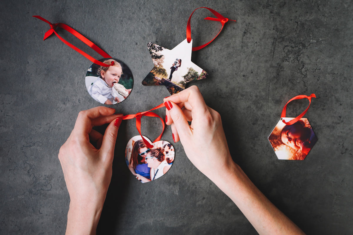 Metal Photo Ornaments