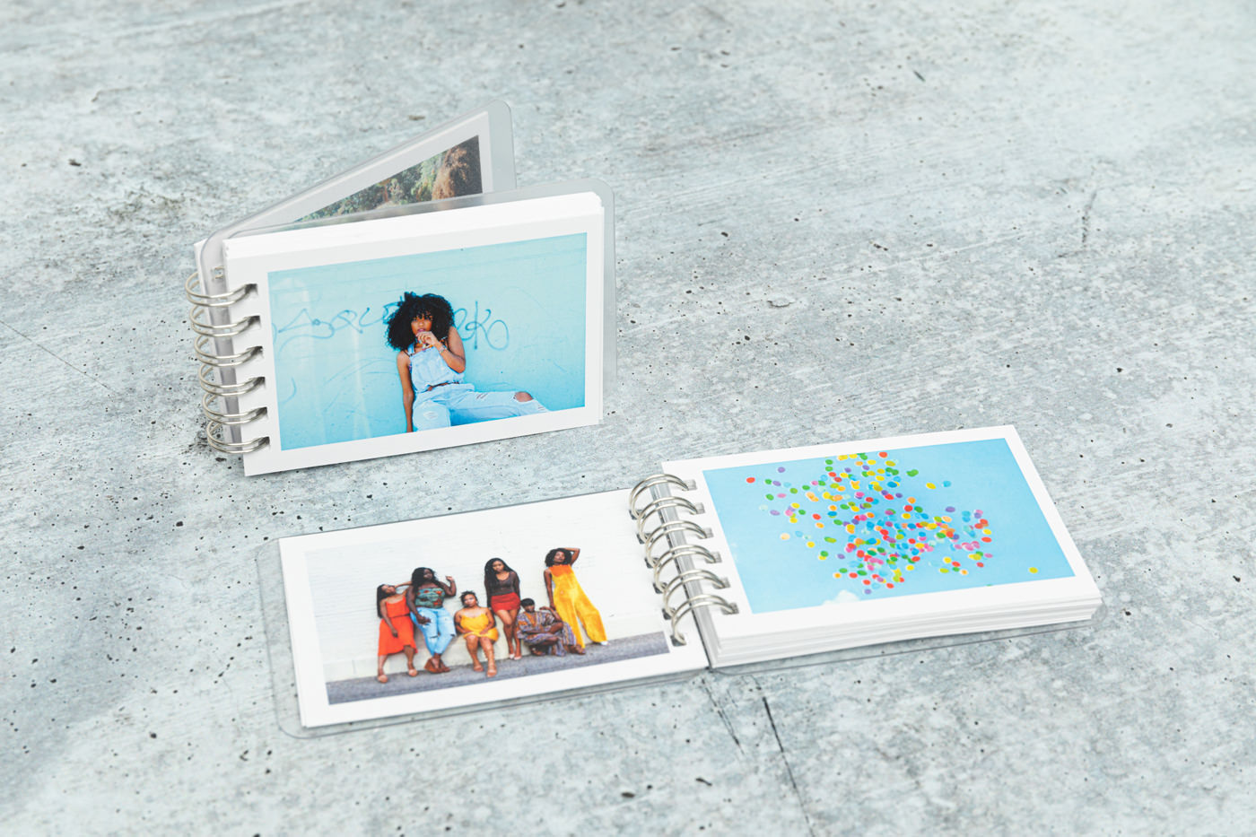 Mini Photo Books | Miniature Spiral-Bound Book | Social Print Studio