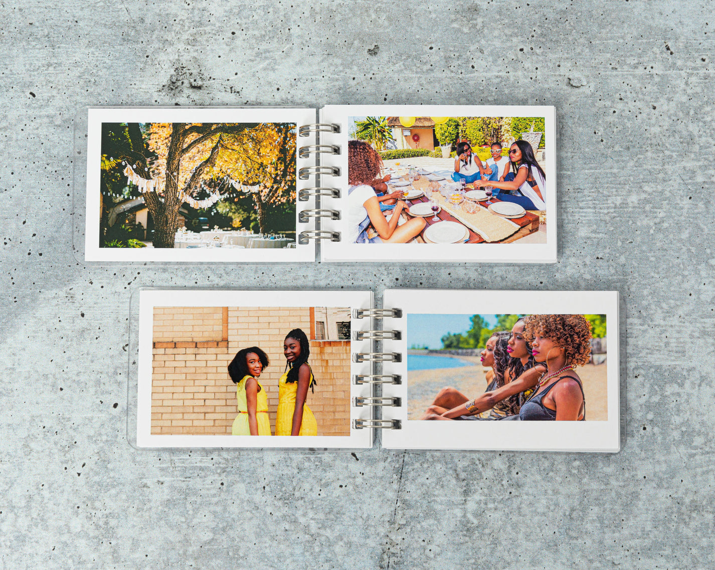 Mini Photo Books | Miniature Spiral-Bound Book | Social Print Studio