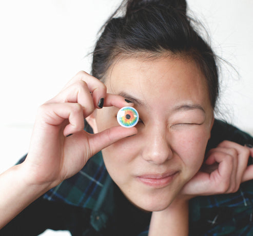 Photo Pins | Custom Photograph buttons | Social Print Studio