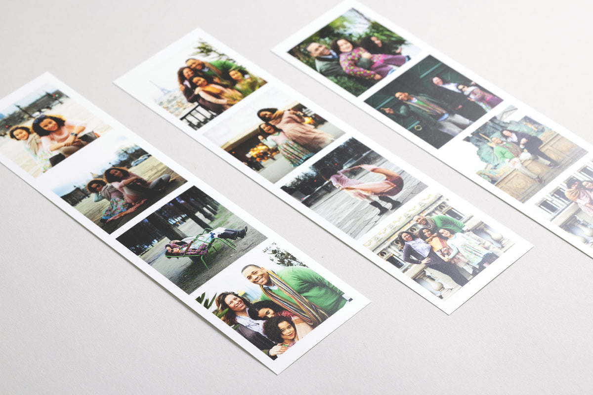 Photo Strips | Retro Photo Booth Style Strips | Social Print Studio