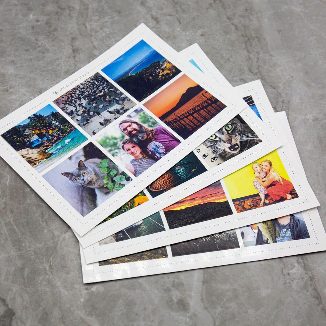 Photo Stickers | High-quality Photographs | Social Print Studio