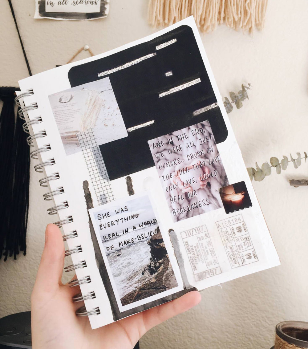 Being Mindful: Curating Your Images for Collage and/or Art Journaling Pages