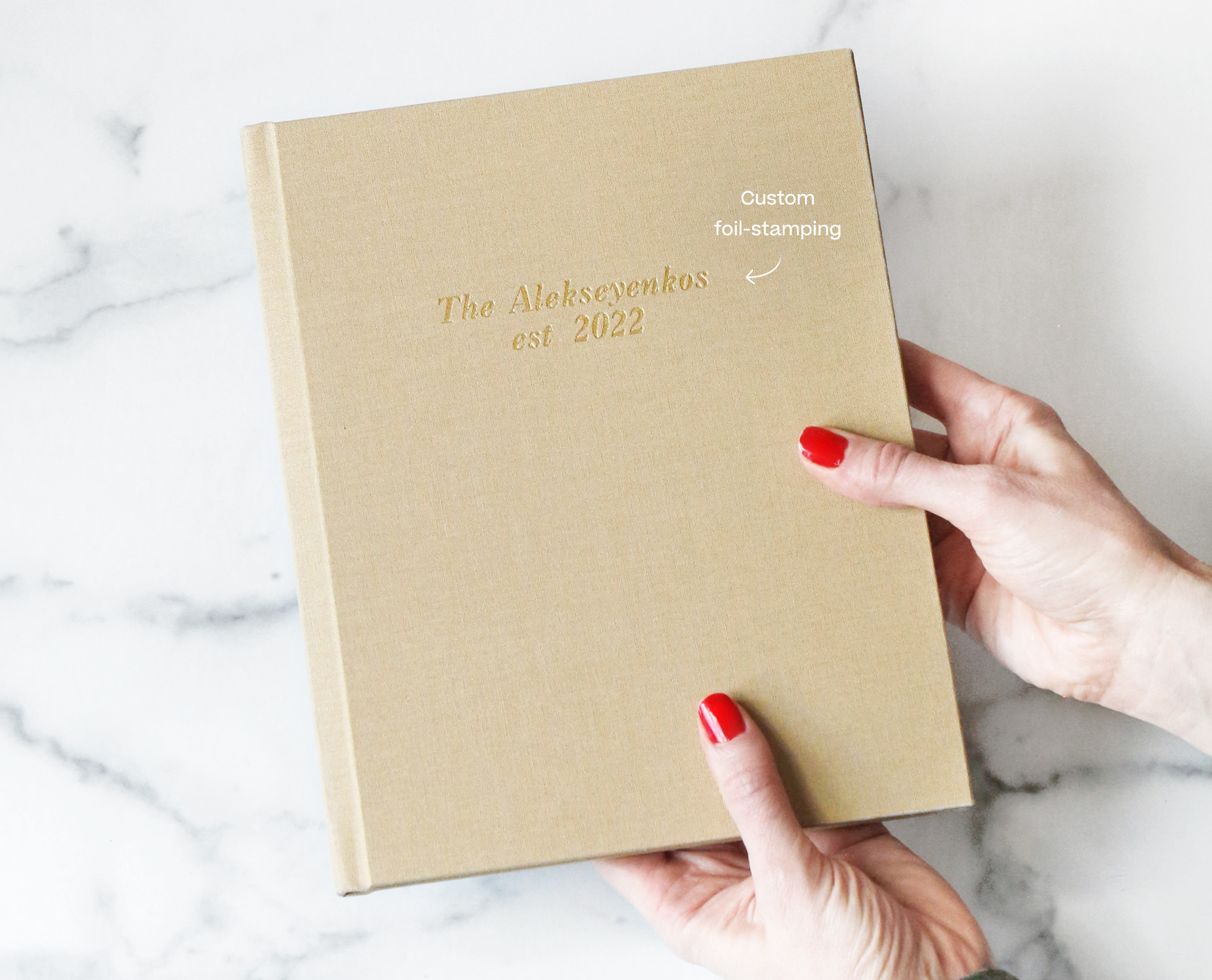 Wedding Guest Book, The best layflat photo book you can make on a budget